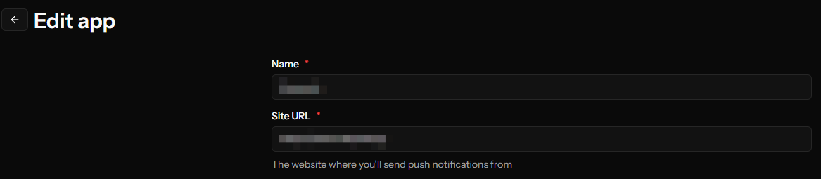 Verifying the Site URL in OCM Pulse app settings for migration validation