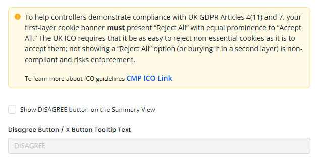 UK GDPR Warning